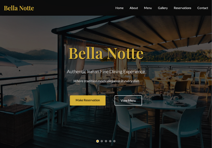 Fancy restaurant
